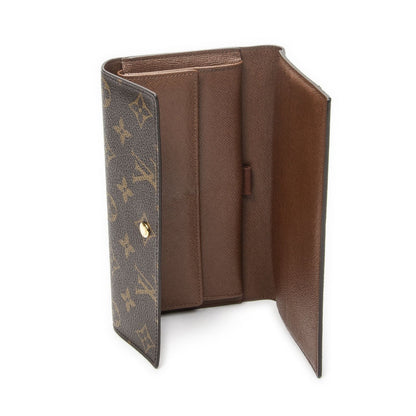 Louis Vuitton Portefeuille Interview National Brown Monogram Canvas Wallet — view 4