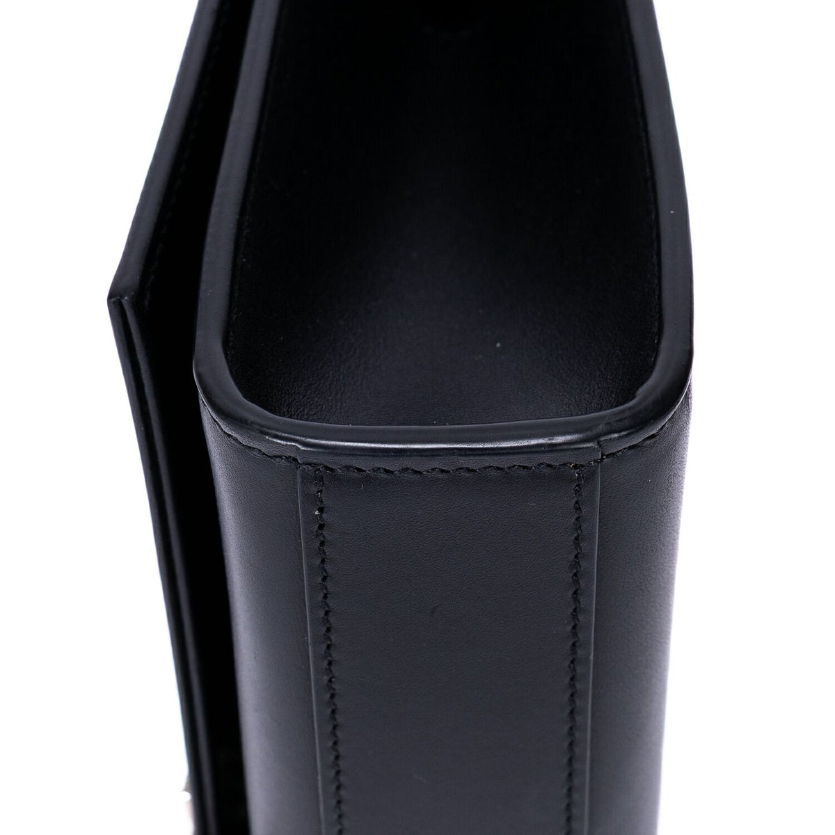 Saint Laurent Kate Wallet on Chain Black Calfskin Leather Shoulder Bag — view 7