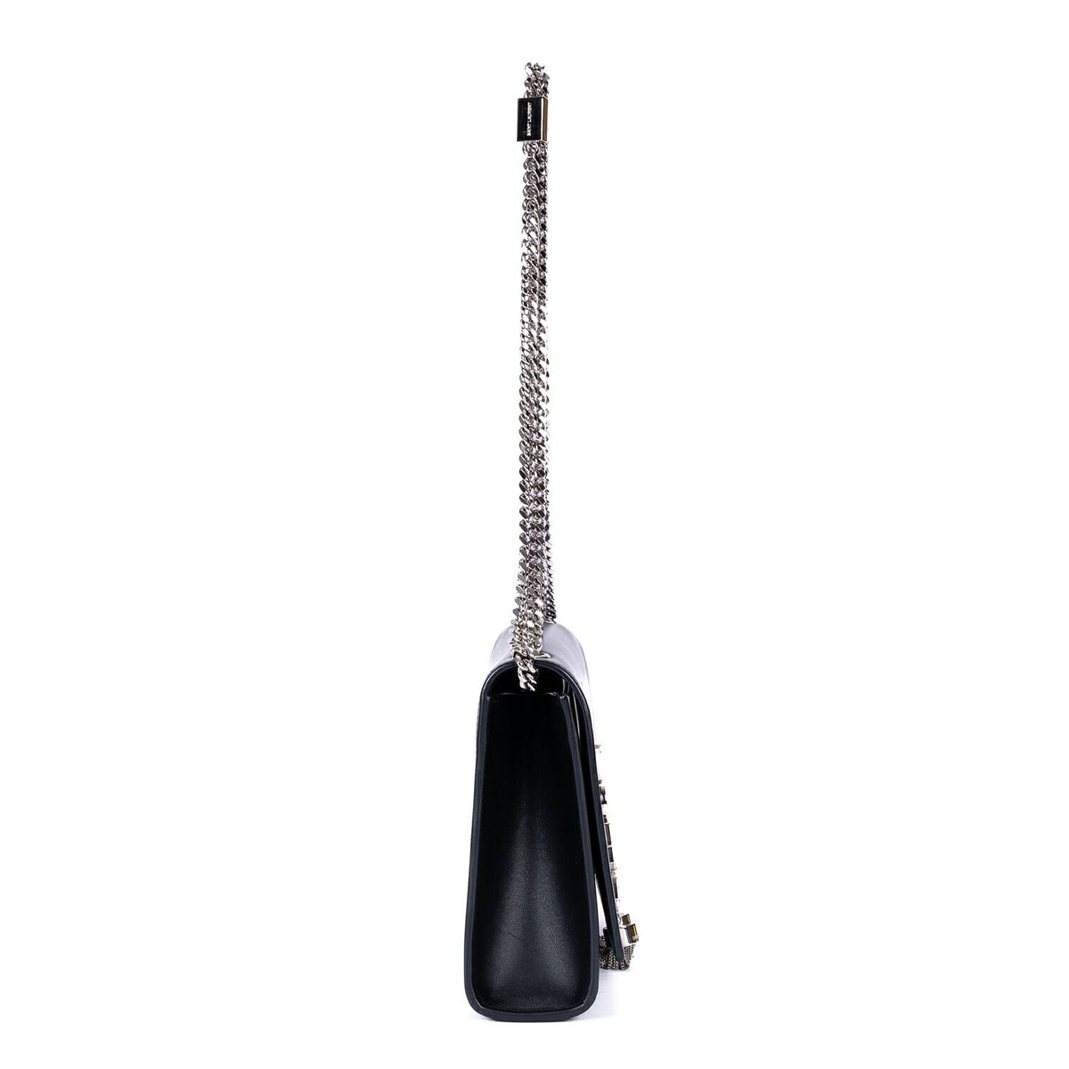 Saint Laurent Kate Wallet on Chain Black Calfskin Leather Shoulder Bag — view 4