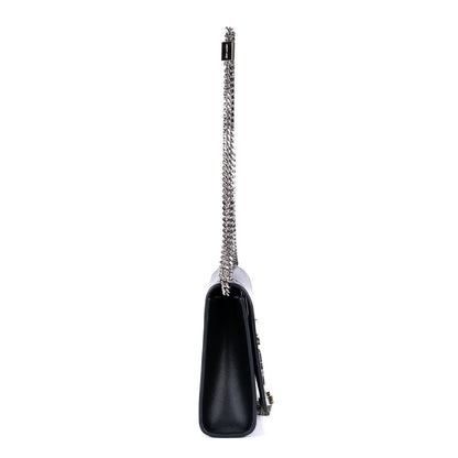 Saint Laurent Kate Wallet on Chain Black Calfskin Leather Shoulder Bag — view 4
