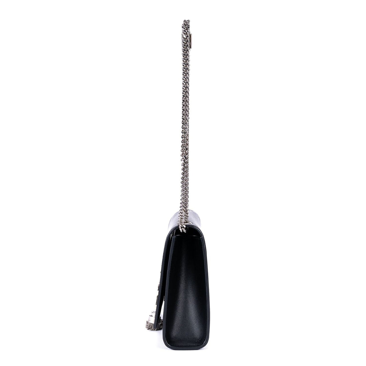 Saint Laurent Kate Wallet on Chain Black Calfskin Leather Shoulder Bag — view 3