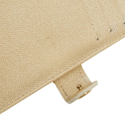 Louis Vuitton Damier Azur Portefeuille Viennois Bifold Wallet White Leather — view 9