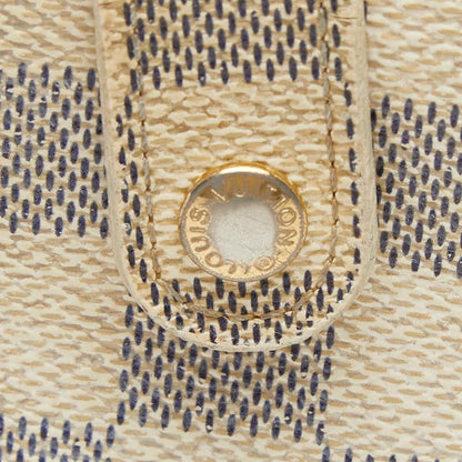 Louis Vuitton Damier Azur Portefeuille Viennois Bifold Wallet White Leather — view 6