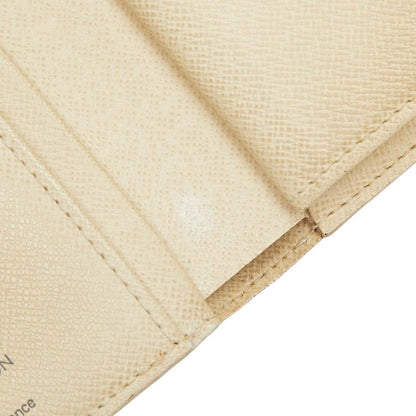 Louis Vuitton Damier Azur Portefeuille Viennois Bifold Wallet White Leather — view 7