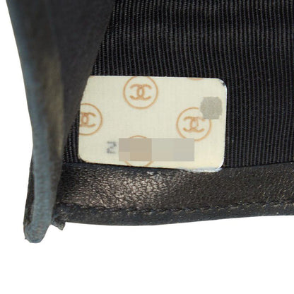 Chanel Picolore Bifold Wallet Kiss Lock Black Gold Leather — view 8