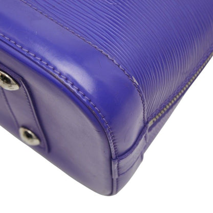Louis Vuitton Epi Alma PM Handbag Fig Purple Leather — view 4