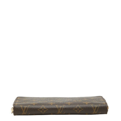 Louis Vuitton Monogram Zippy Organizer Wallet Brown Leather — view 3