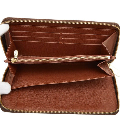 Louis Vuitton Monogram Zippy Organizer Wallet Brown Leather — view 8