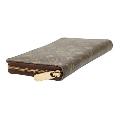Louis Vuitton Monogram Zippy Organizer Wallet Brown Leather — view 5
