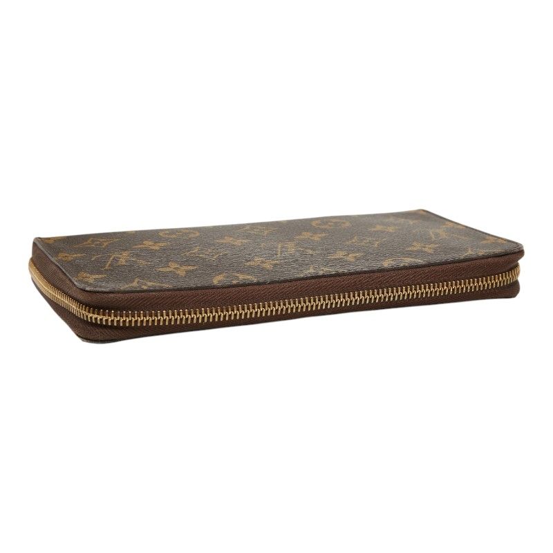 Louis Vuitton Monogram Zippy Organizer Wallet Brown Leather — view 6