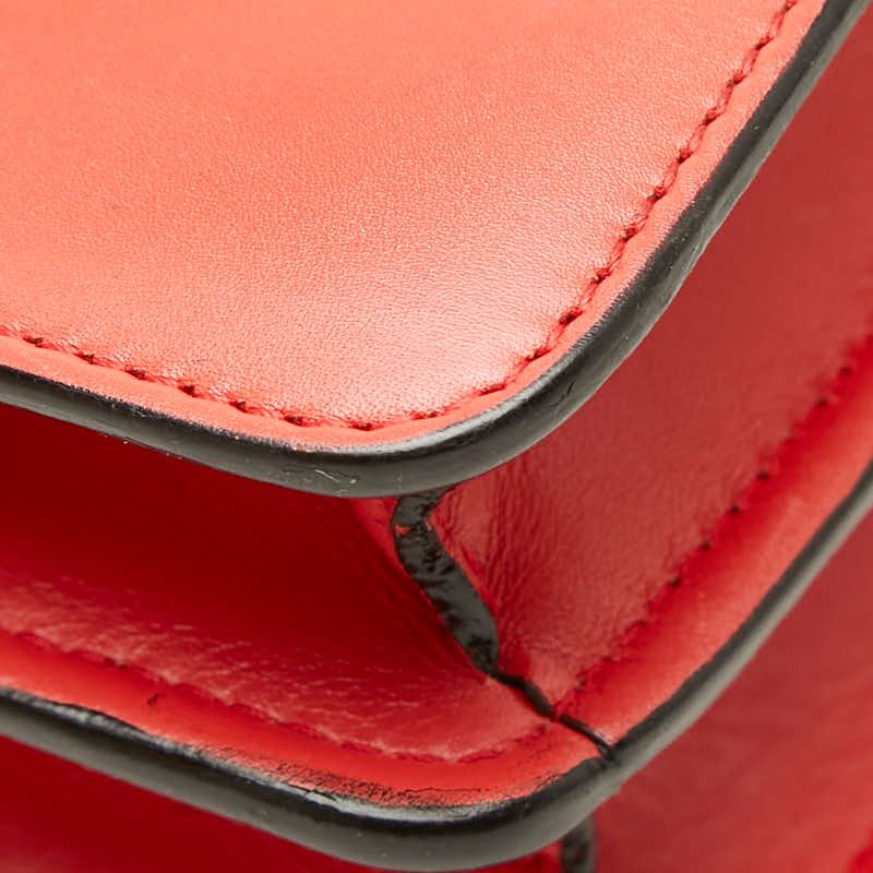 Bvlgari Serpenti Forever Shoulder Bag Orange Leather — view 7