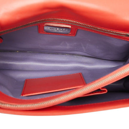 Bvlgari Serpenti Forever Shoulder Bag Orange Leather — view 8