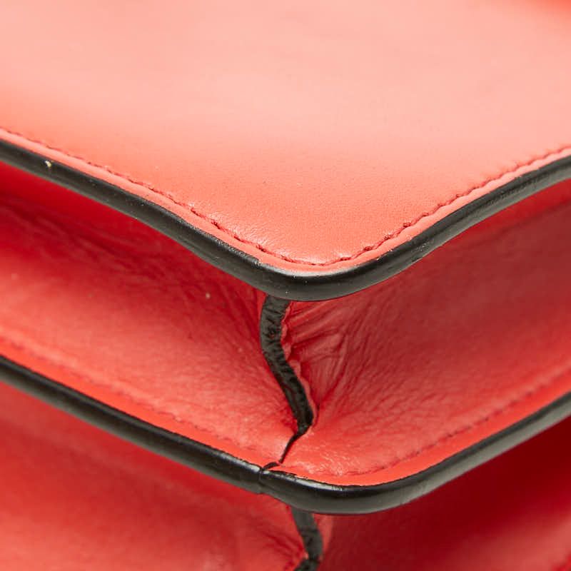 Bvlgari Serpenti Forever Shoulder Bag Orange Leather — view 4