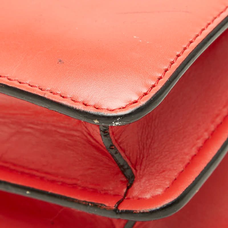 Bvlgari Serpenti Forever Shoulder Bag Orange Leather — view 6