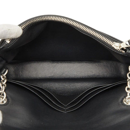 Balenciaga Everyday Chain Wallet Shoulder Bag Black Leather — view 8