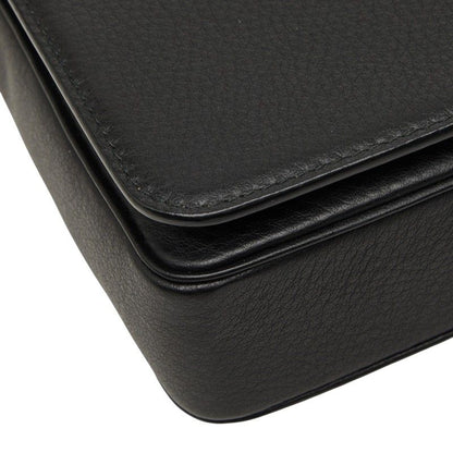 Balenciaga Everyday Chain Wallet Shoulder Bag Black Leather — view 5