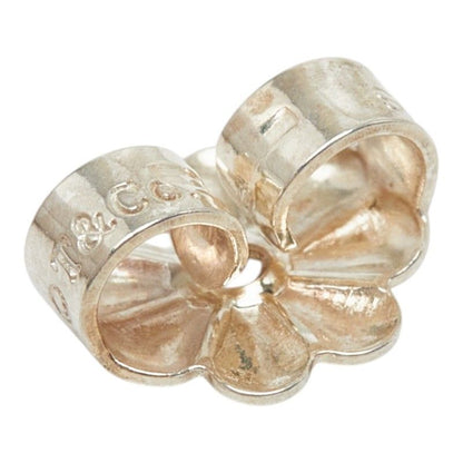 Tiffany & Co Paloma Picasso Loving Heart Stud Earrings Silver — view 4