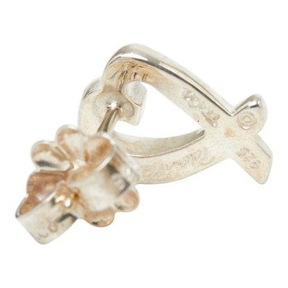 Tiffany & Co Paloma Picasso Loving Heart Stud Earrings Silver — view 5