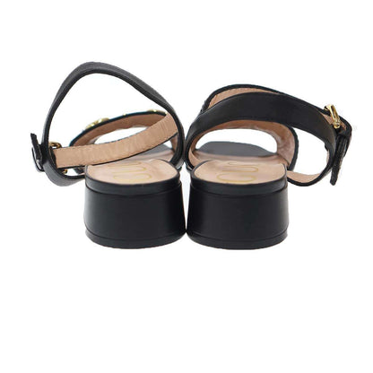Gucci Horsebit Strap Sandals Black — view 3