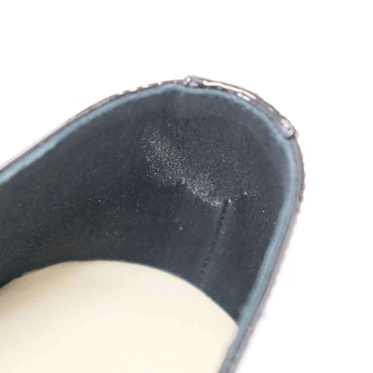 Celine Criss Cross Baby Zuballerina Flat Shoes Black — view 7