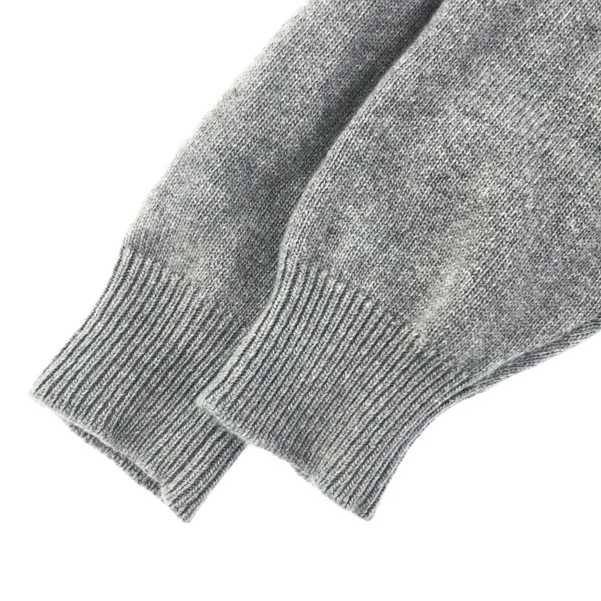 Balenciaga Neck Knit Sweater Gray 40 — view 4