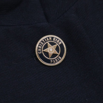 Dior Lining Oblique Logo Star Button Short Sleeve Jacket 36 — view 8