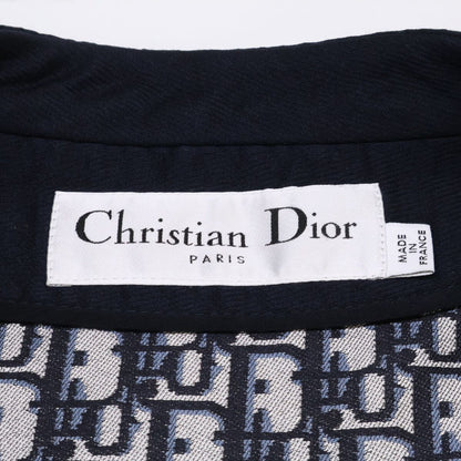 Dior Lining Oblique Logo Star Button Short Sleeve Jacket 36 — view 5