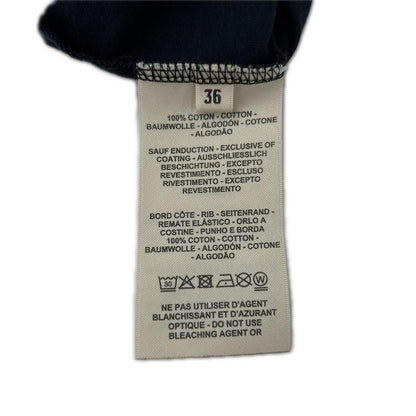 Hermes Black Cartouche Della Cavalleria Short Sleeve Top 36 — view 4