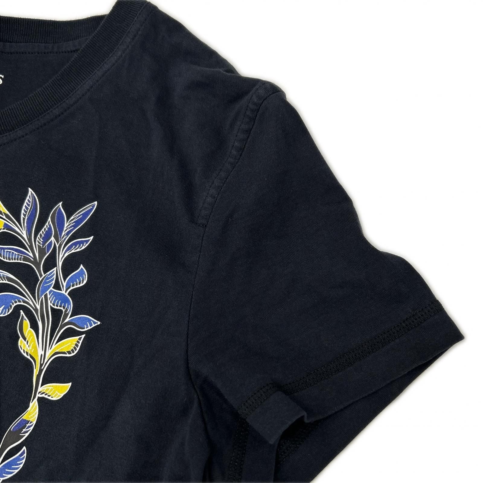 Hermes Black Cartouche Della Cavalleria Short Sleeve Top 36 — view 5