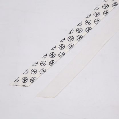 Chanel CC Logo Silk Headband — view 5