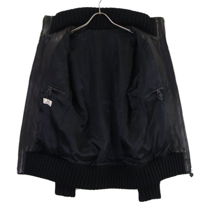 Hermes Zip Up Leather Jacket 46 — view 4
