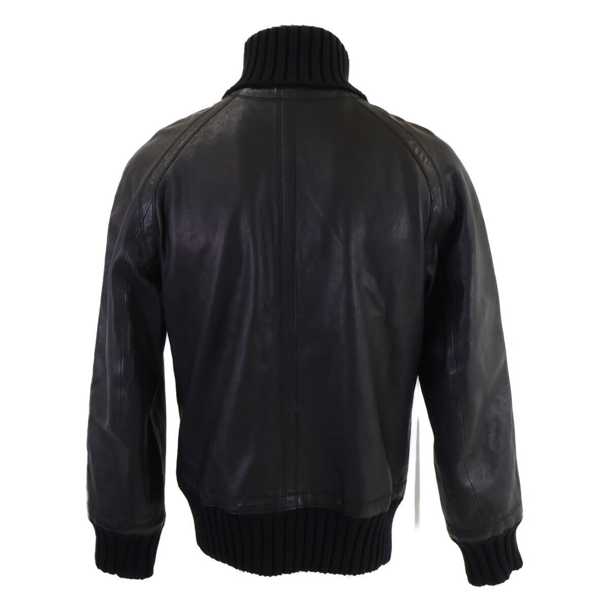 Hermes Zip Up Leather Jacket 46 — view 3
