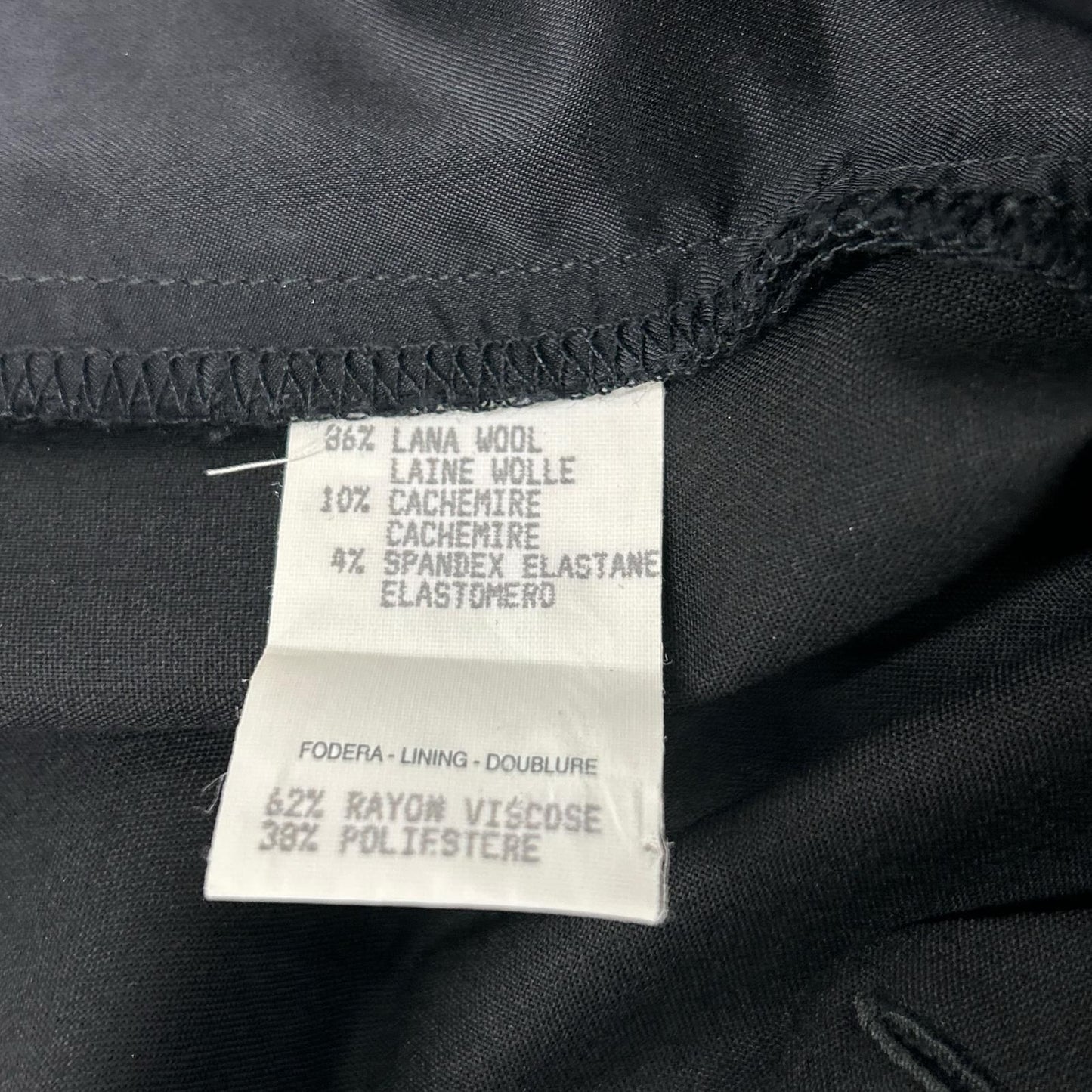 Gucci Era Black Pleated Pants 38 — view 5