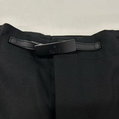 Gucci Era Black Pleated Pants 38 — view 3