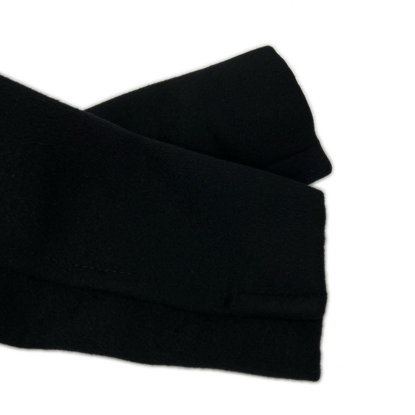Gucci Black Wool Angora Cut Replacement Coat — view 7