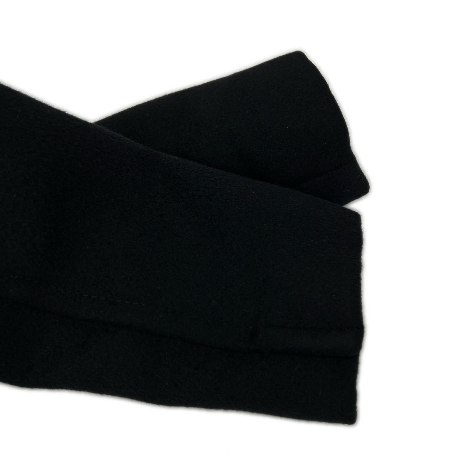 Gucci Black Wool Angora Cut Replacement Coat — view 7