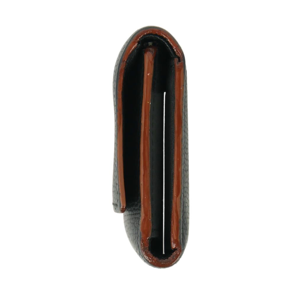 Loewe Anagram Vertical Wallet Trifold Black — view 4