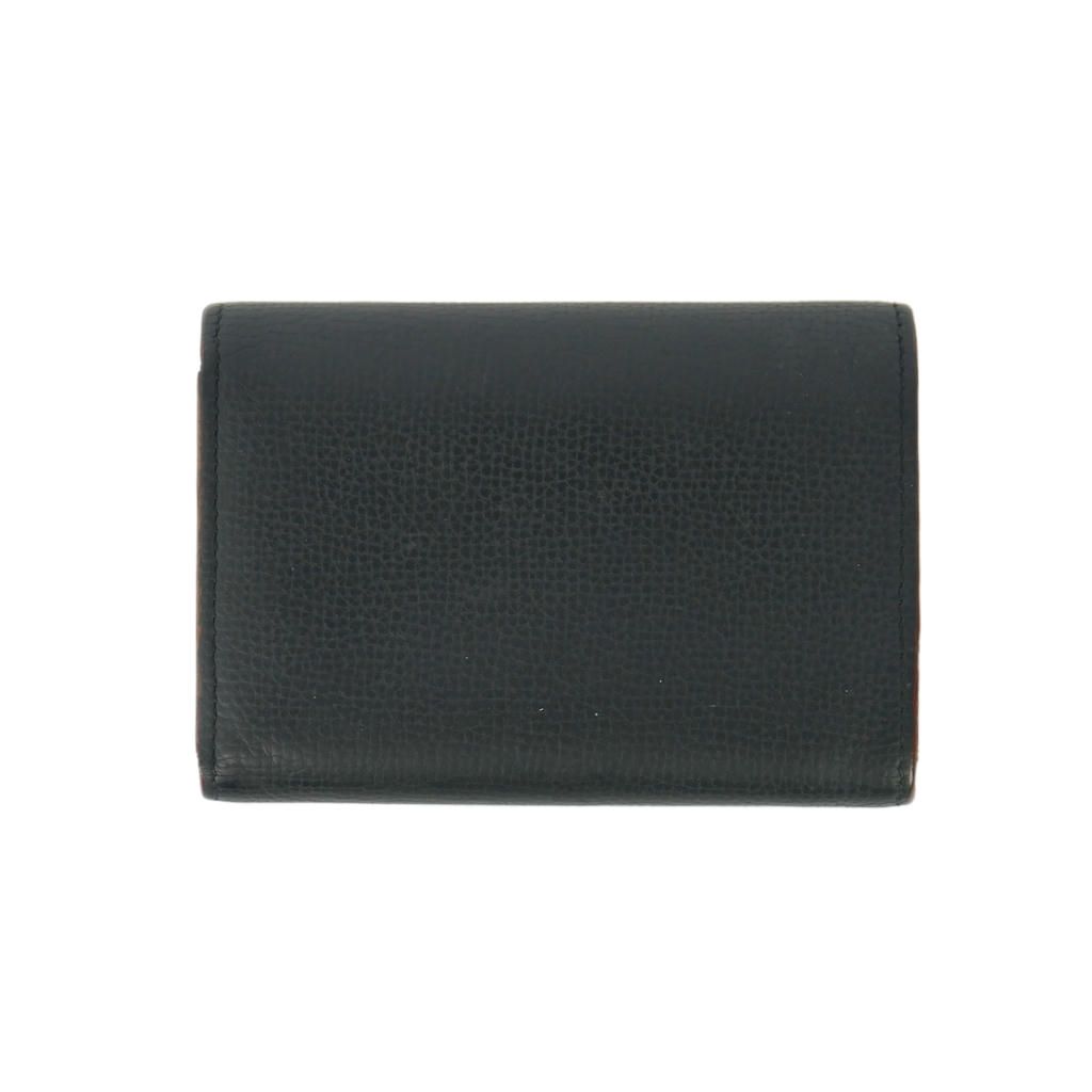 Loewe Anagram Vertical Wallet Trifold Black — view 2