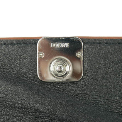 Loewe Anagram Vertical Wallet Trifold Black — view 7