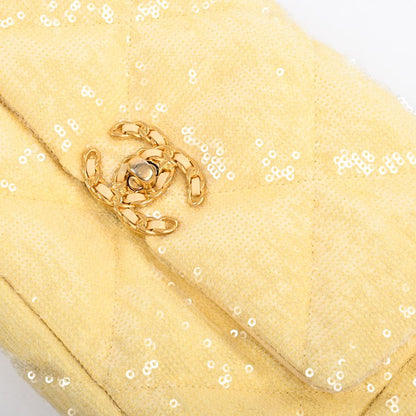 Chanel Shoulder Bag 19 Sequin — view 6