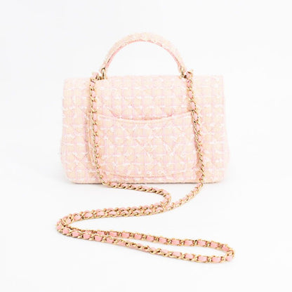 Chanel Shoulder Bag Top Handle Mini Flap — view 3