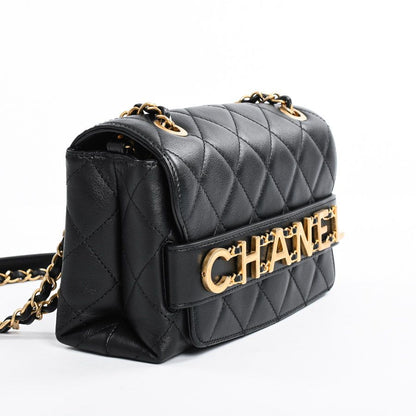 Chanel Shoulder Bag Logo Flap Chain — view 2