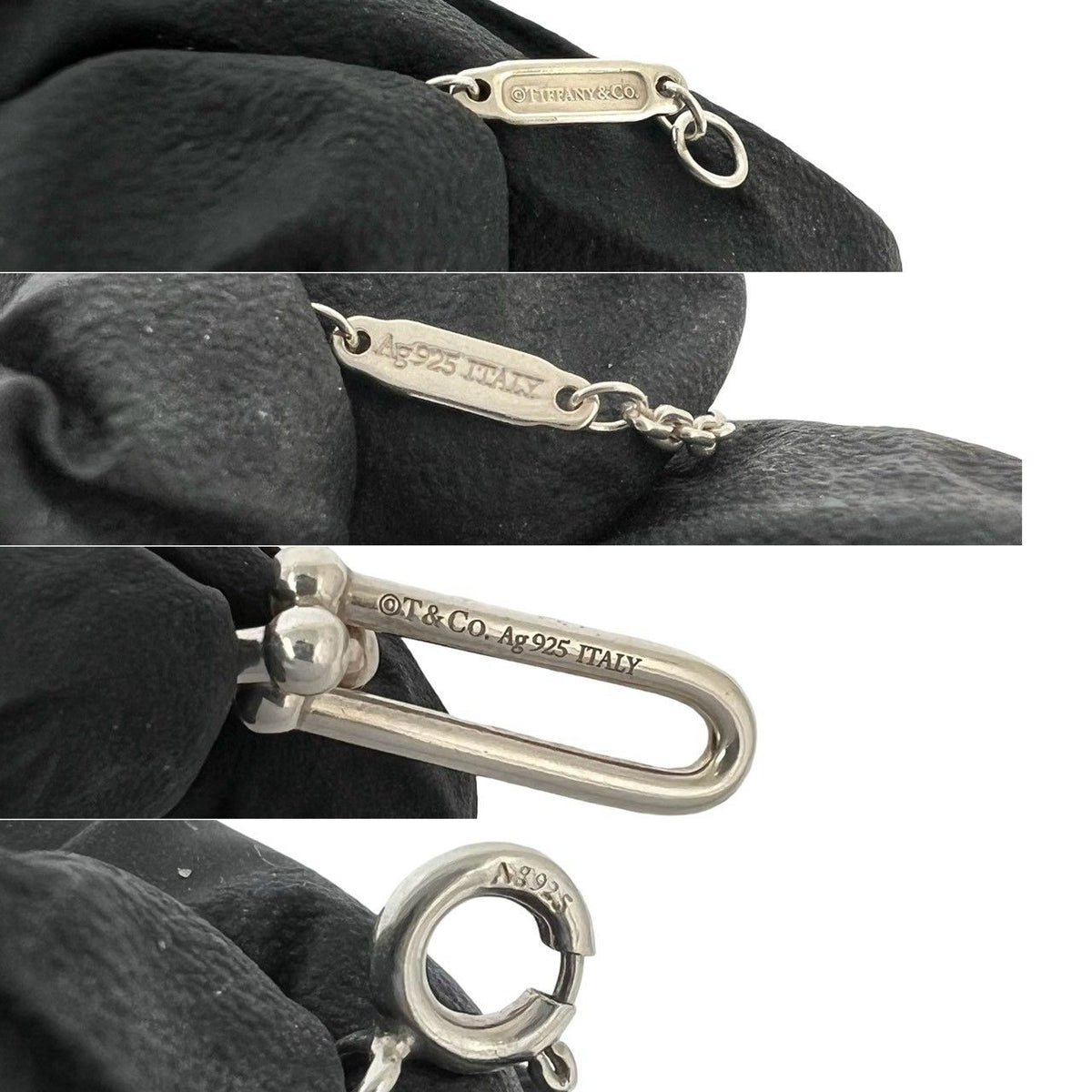 Tiffany & Co HardWear Link Necklace 925 Sterling Silver Pendant — view 3