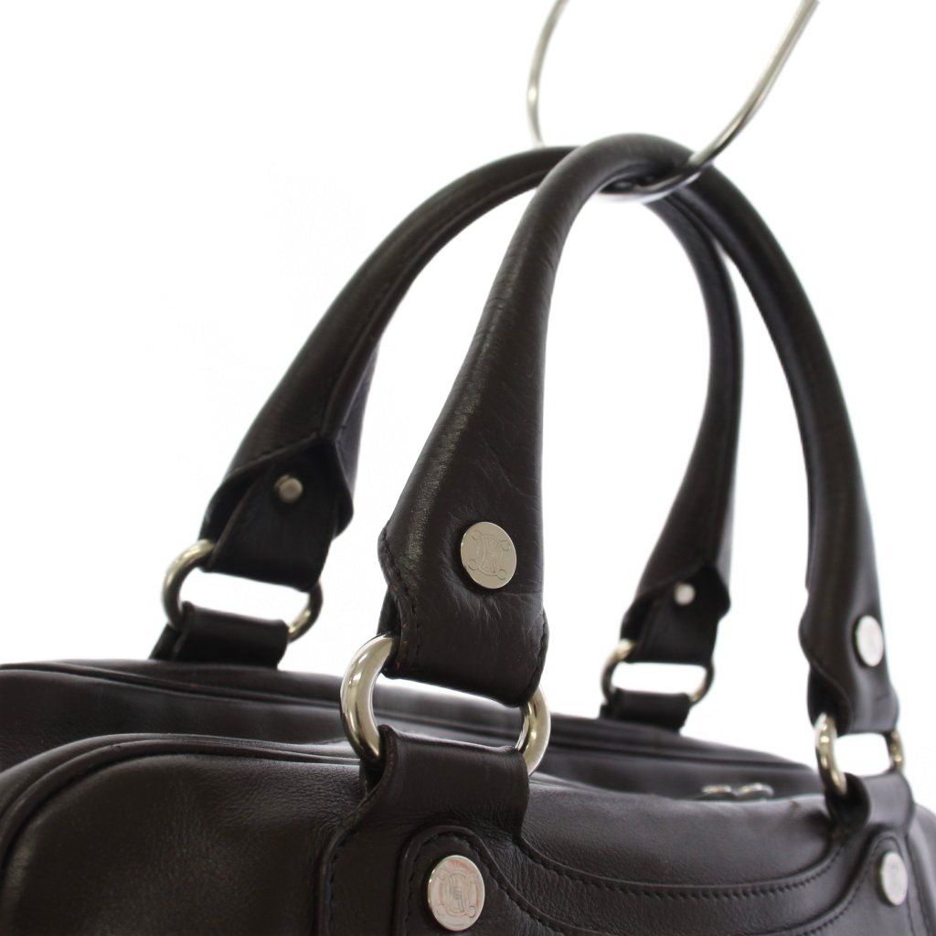 Celine Boogie Bag Handbag Leather Brown — view 7