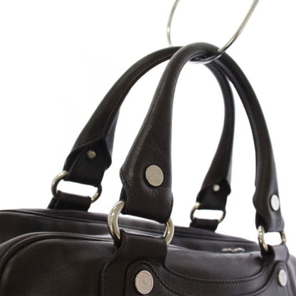 Celine Boogie Bag Handbag Leather Brown — view 7