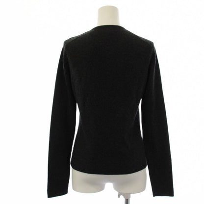 Hermes Knit Sweater Cashmere Lightweight Long Sleeve SM Gray HN — view 3