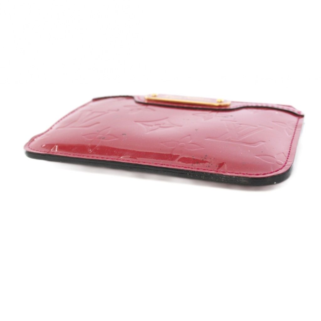 Louis Vuitton Pochette Cles NM Vernis Coin Purse Pink TK 33 ES — view 3