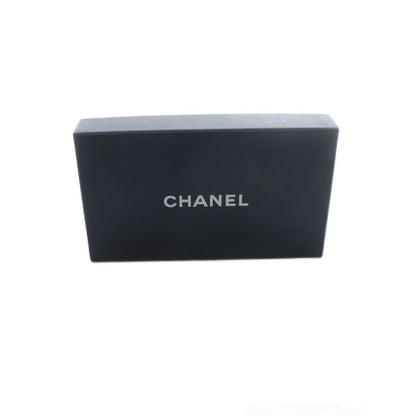 Chanel Vintage Wallet Bifold Coco Button Leather Beige — view 6