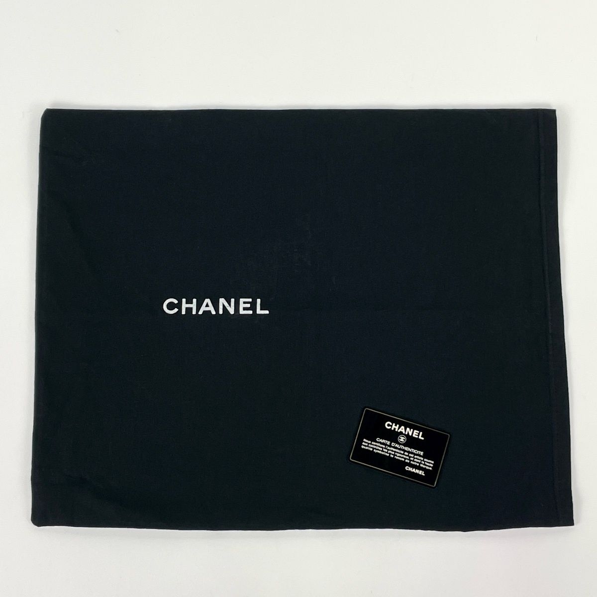 Chanel Tote CC Logo Caviar Leather Black — view 8