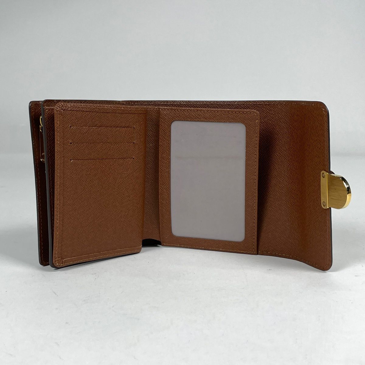 Louis Vuitton Portefeuille Joy Trifold Wallet Monogram Brown — view 7